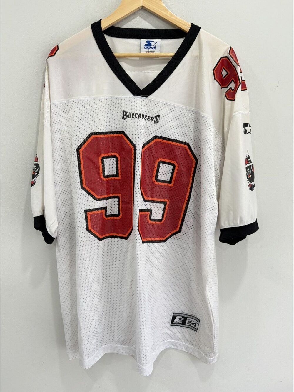 Vintage Starter Buccaneers Sapp Football Jersey 54